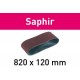 Banda de lijar Saphir 820x120-P50-SA/10