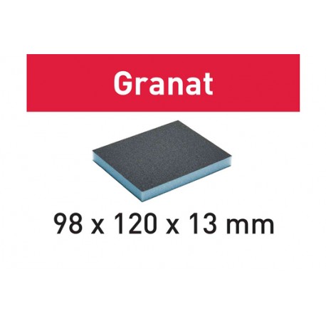 Esponja de lijado Granat 98x120x13 60 GR/6