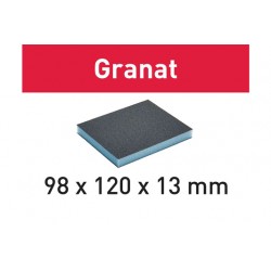 Esponja de lijado Granat 98x120x13 120 GR/6