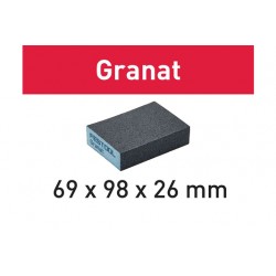 Bloque de lijado Granat 69x98x26 36 GR/6
