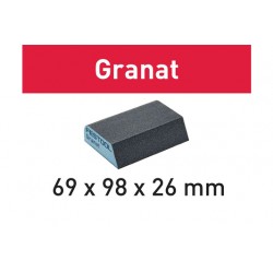 Bloque de lijado Granat 69x98x26 120 CO GR/6