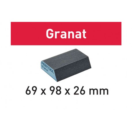 Bloque de lijado Granat 69x98x26 120 CO GR/6