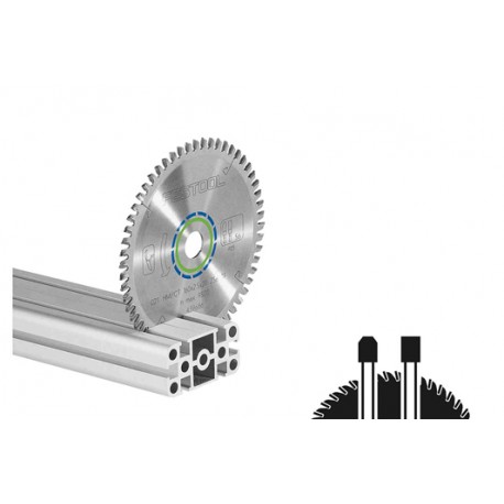 Hoja de sierra ALUMINIUM/PLASTICS HW 190x2,6 FF TF58