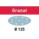 Disco de lijar Granat STF D125/8 P360 GR/100