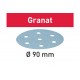 Disco de lijar Granat STF D90/6 P100 GR/100