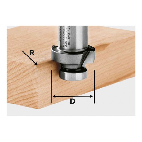 Fresa para redondear HW R5-OFK 500