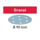 Disco de lijar Granat STF D90/6 P180 GR/100