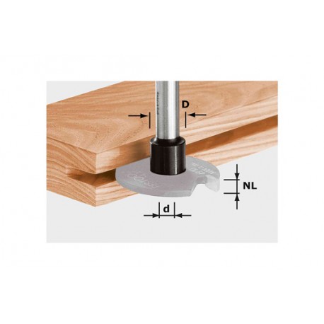 Husillo de fresa S8 1,5-5 D14