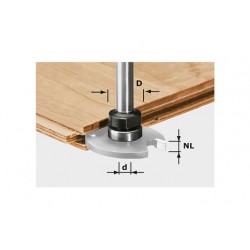 Husillo de fresa S8 1,5-5 KL16