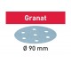 Disco de lijar Granat STF D90/6 P320 GR/100