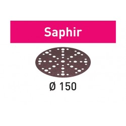 Disco de lijar Saphir STF-D150/48 P80 SA/25