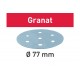 Disco de lijar Granat STF D77/6 P120 GR/50