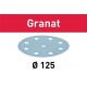 Disco de lijar Granat STF D125/8 P40 GR/50