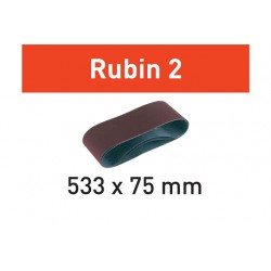 Banda de lijar Rubin 2 L533X 75-P40 RU2/10