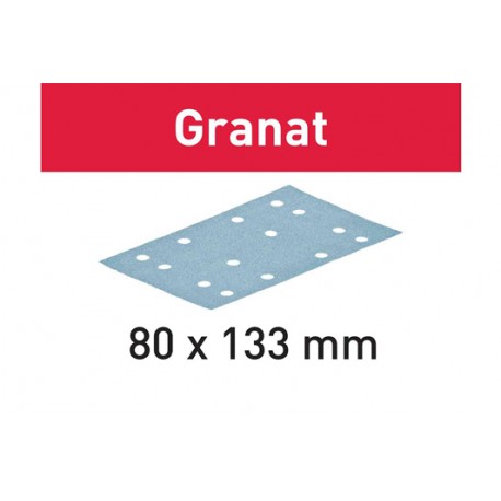 Hoja de lijar Granat STF 80x133 P320 GR/100