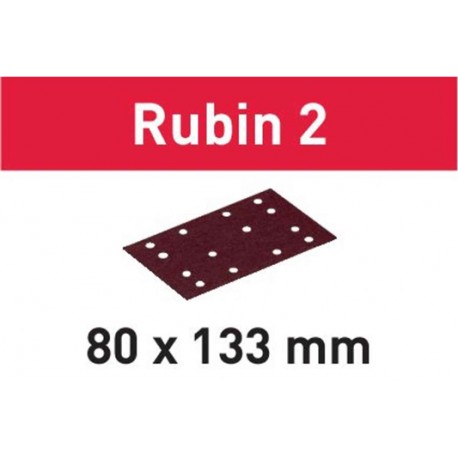 Hoja de lijar Rubin 2 STF 80X133 P60 RU2/50