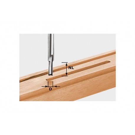 Fresa de ranuras HW S8 D5/12