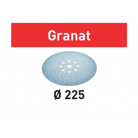 Disco de lijar Granat STF D225/128 P180 GR/25