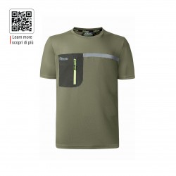 U-Power christal t-shirt hombre burnt olive - 1