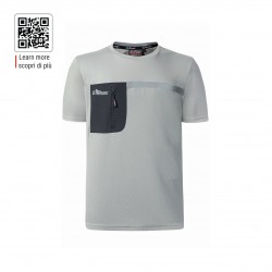 U-Power christal t-shirt hombre lime stone - 1