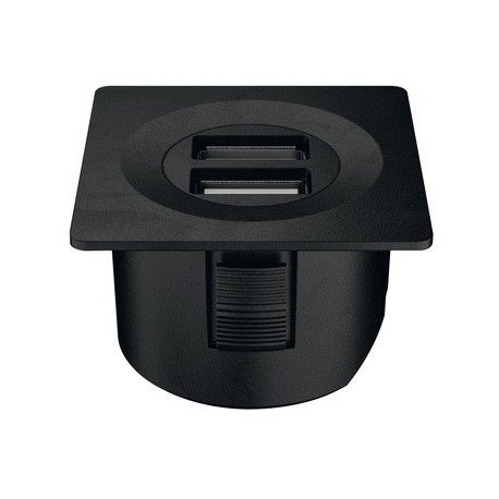 Estacion De Carga Usb Hafele Loox Esc 2001 Modular Rectilineo