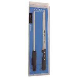 Cuchillo jamonero arcos 250mm + chaira