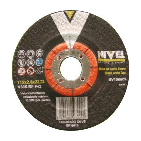 Disco corte y desbaste metal