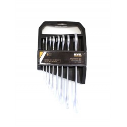 Juego llave fija plana 06-07-20-22mm 8 piezas nivel