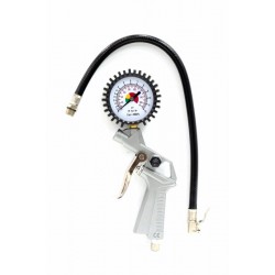 Pistola de inflar manómetro