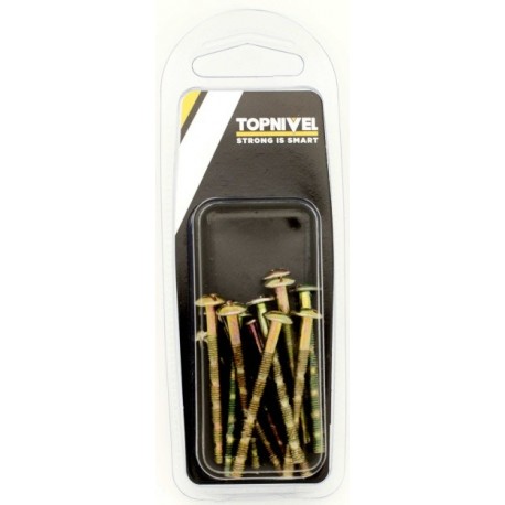 Tornillo tirador multicorte M4X45nm 12 piezas