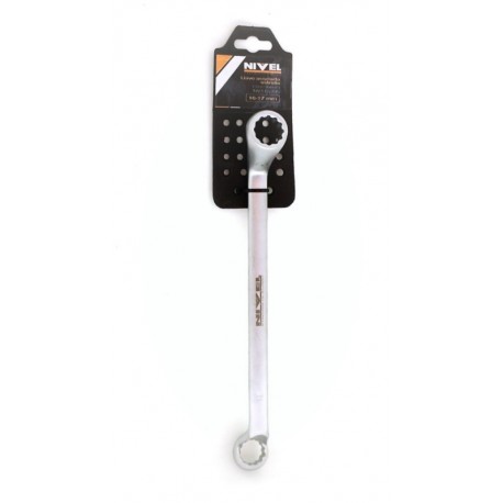 Llave estrella acodada 16-17mm cromo vanadio