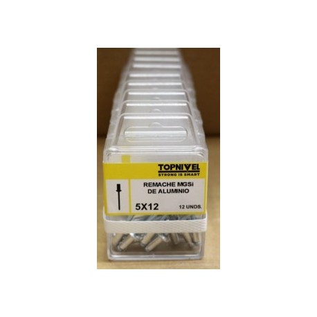 Remache fijación estándar 05X12mm