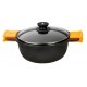 Cacerola alta con tapa efficent 24cm