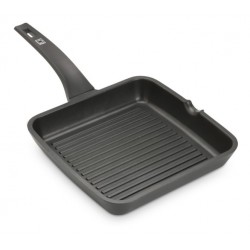 Grill plancha rayas efficent 28X28