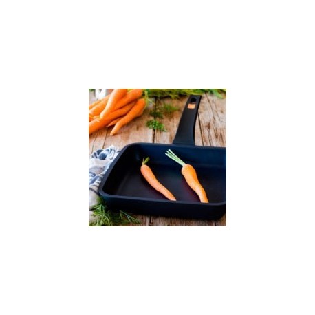 Grill plancha liso efficent 22x22