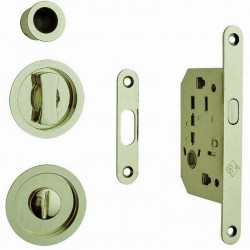 Kit puerta corredera latonado con condena