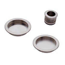 Kit puerta corredera latón