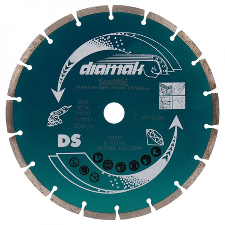 Disco de diamante segmentado Makita 230mm