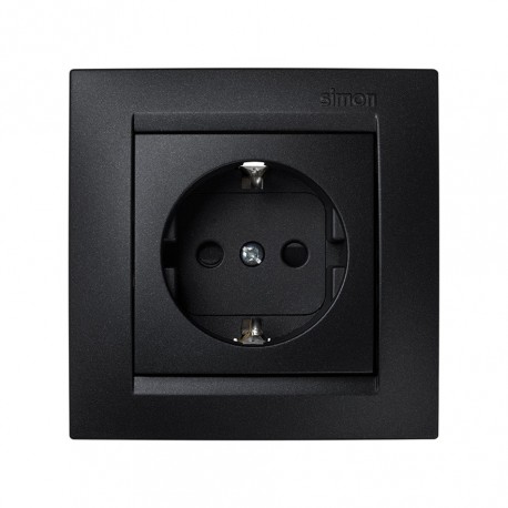 Base Enchufe Electricidad Schuko TT