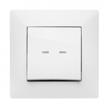 Pulsador de luz superficie famatel