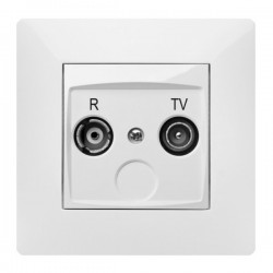 Base antena 2 tomas empotrar habitat 15