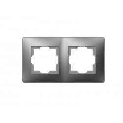 Marco 2 elementos empotrar abs aluminio