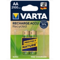 Pila recargable lr06 aa 2100ma varta pack 2
