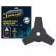 Disco desbrozador 255 mm 3 dientes garland