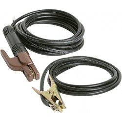 Set Cables + Pinzas para Soldar 3 Mx25mm