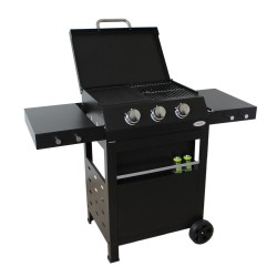 Barbacoa gas 3q imor acero/carbono negro